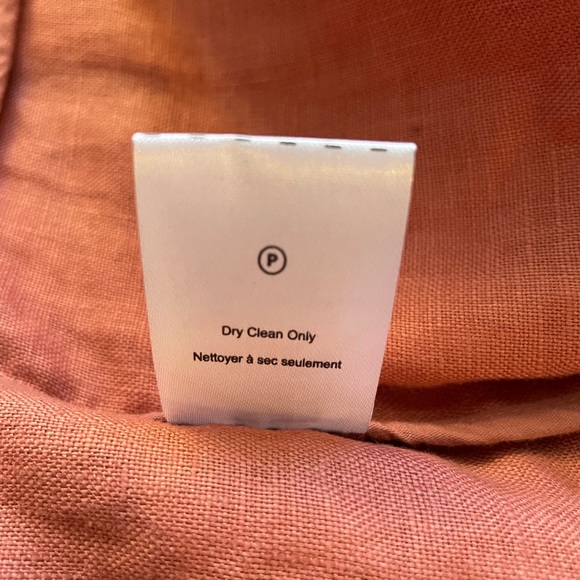 Heart loom | 100% Linen blazer | Terra cotta colour | Size S | NWOT - Picture 7 of 8